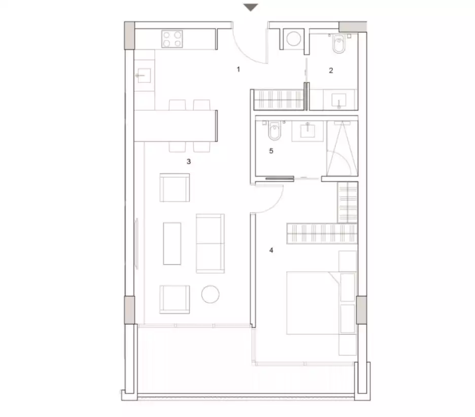 Квартира 70м² в Турции, Стамбул. Стоимостью 1066512€ аренда фото-26