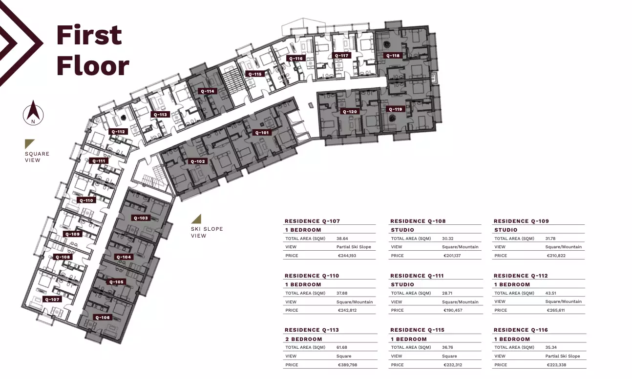 Квартира 36м² в Черногории, Колашин. Стоимостью 358700€ аренда фото-3