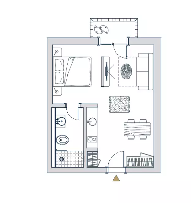 Квартира 36м² в Черногории, Колашин. Стоимостью 358700€ аренда фото-7