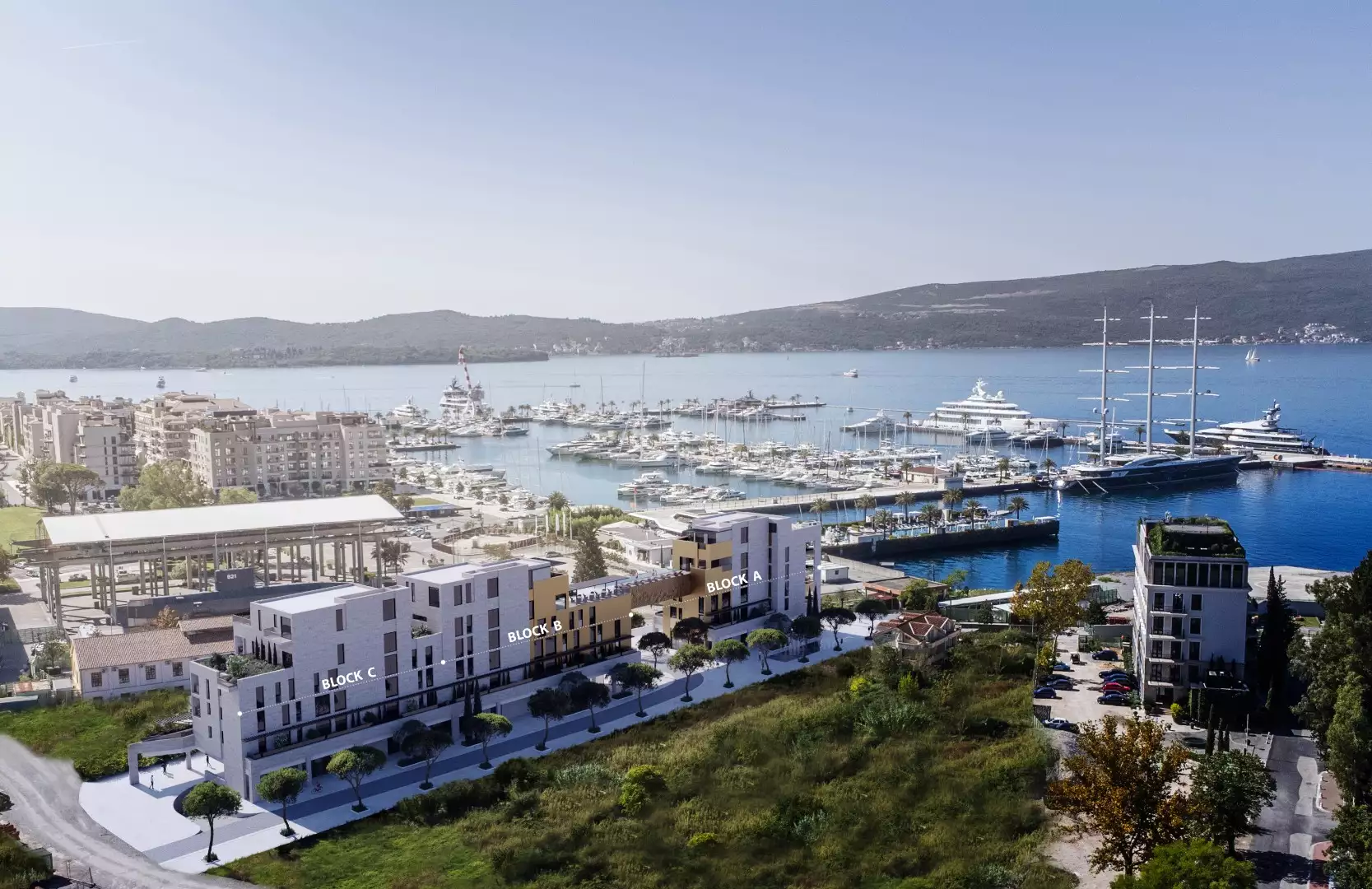 Квартира 42м² в Черногории, Тиват. Стоимостью 490000€ аренда фото-18