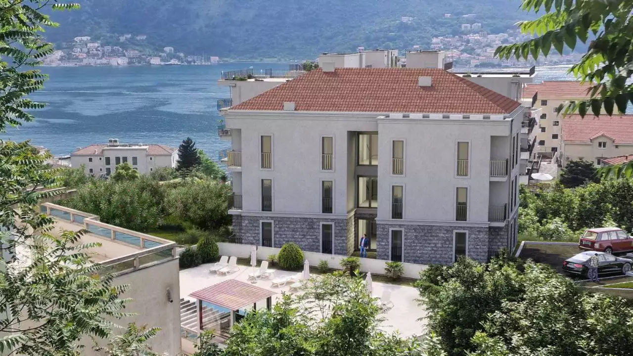 Квартира 38м² в Черногории, Доброта. Стоимостью 95000€ аренда фото-1