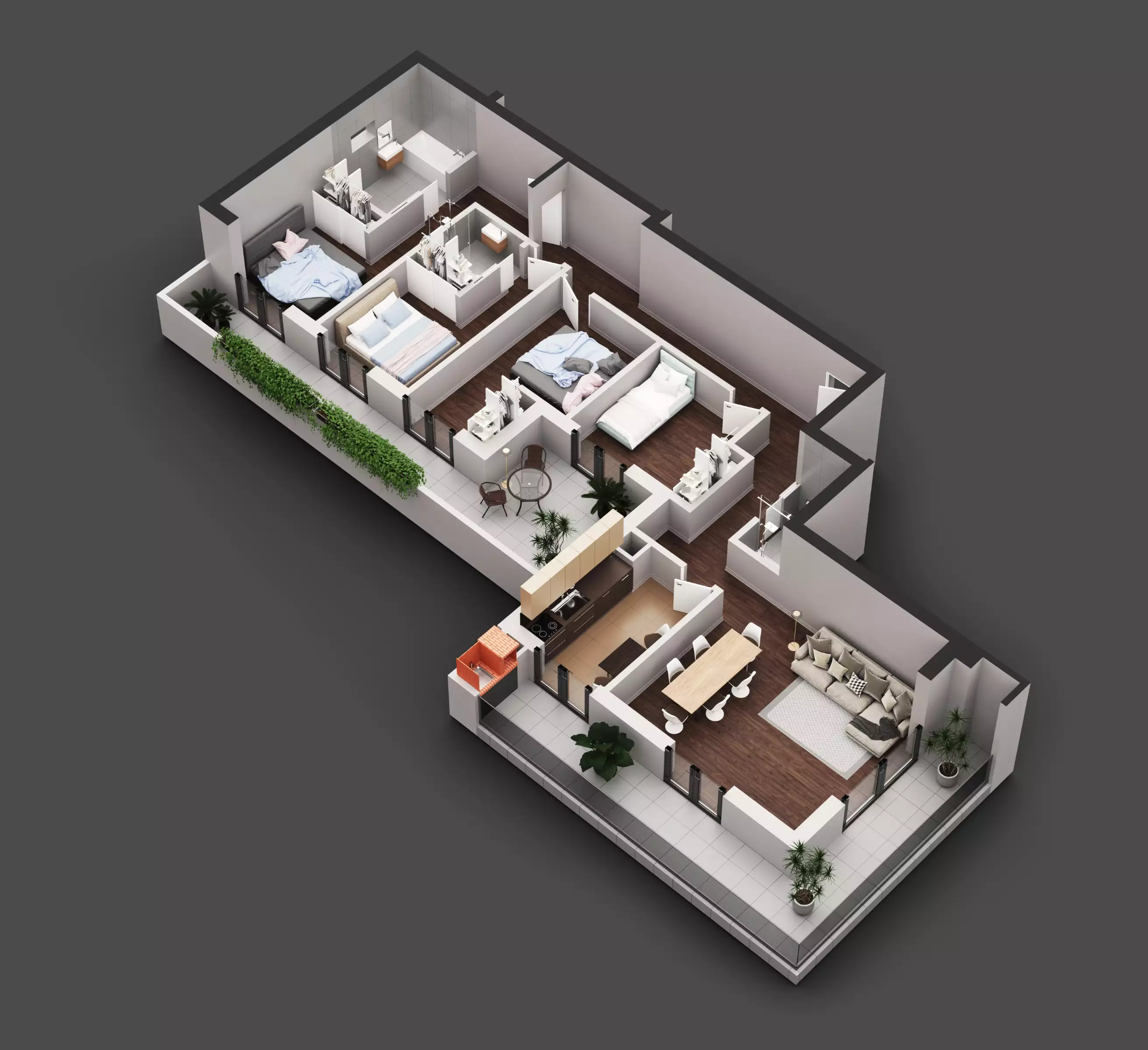 Квартира 128,08м² в Португалии, Фару. Стоимостью 380000€ аренда фото-4