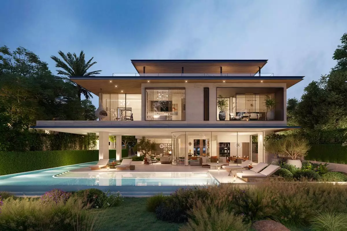 Вилла 991м² в ОАЭ, Дубай. Стоимостью 5493741€ аренда фото-1