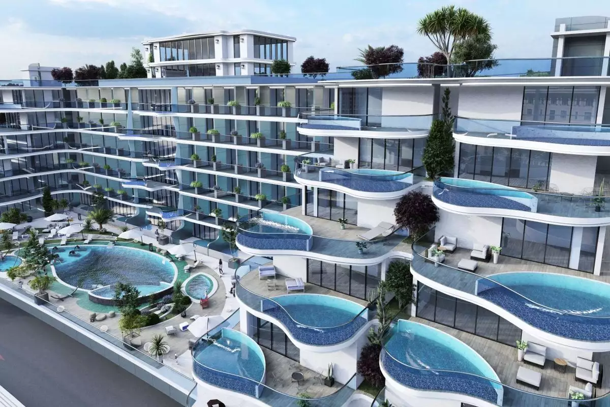 Квартира 65м² в ОАЭ, Дубай. Стоимостью 304653€ аренда фото-1