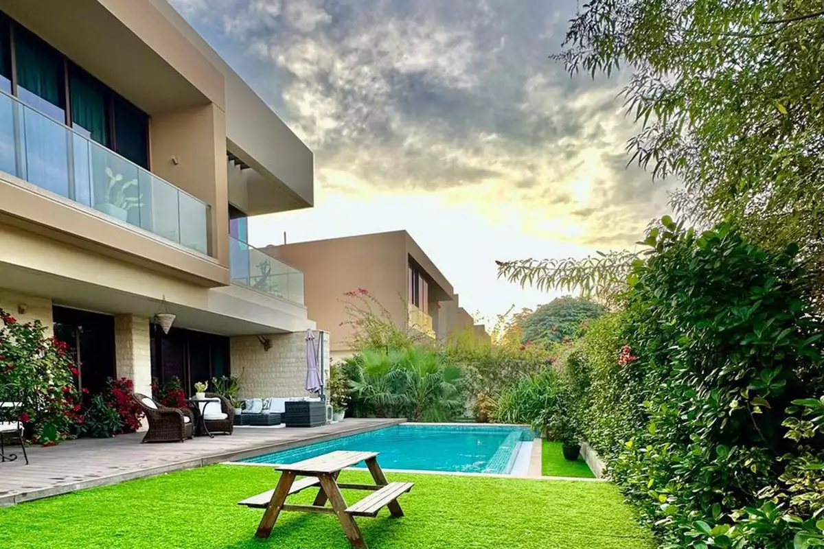 Вилла 630м² в ОАЭ, Абу-Даби. Стоимостью 3885452€ аренда фото-1