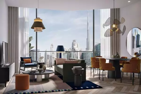 Квартира 63м² в ОАЭ, Дубай. Стоимостью 397048€ аренда фото-2
