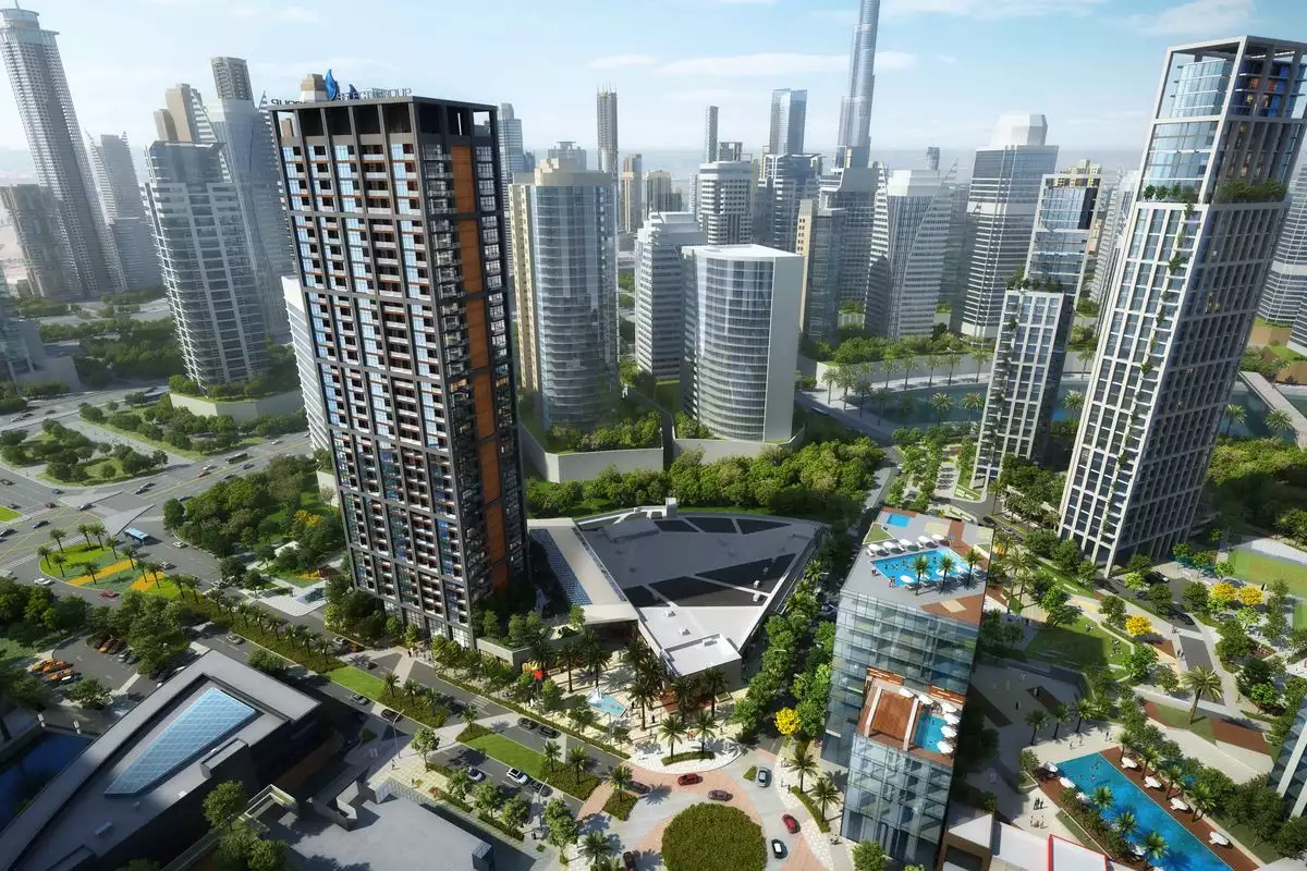 Квартира 39м² в ОАЭ, Дубай. Стоимостью 360573€ аренда фото-1
