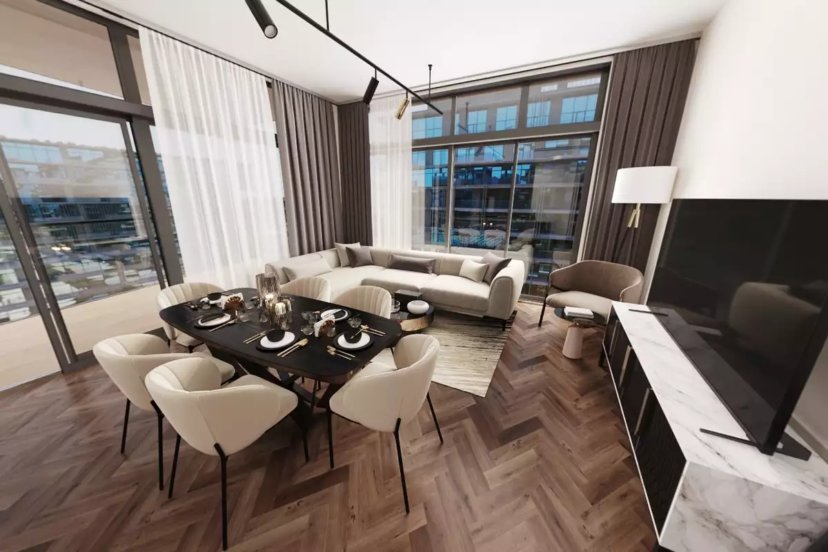 Квартира 118м² в ОАЭ, Абу-Даби. Стоимостью 926909€ аренда фото-1