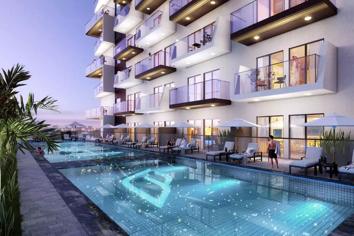 Квартира 59м² в ОАЭ, Дубай. Стоимостью 199772€ аренда фото-1