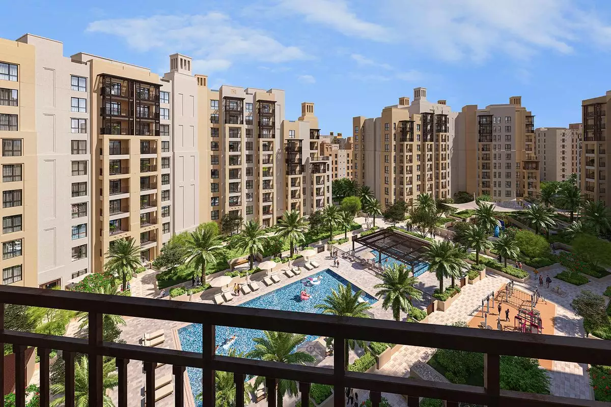 Квартира 69м² в ОАЭ, Дубай. Стоимостью 435754€ аренда фото-1