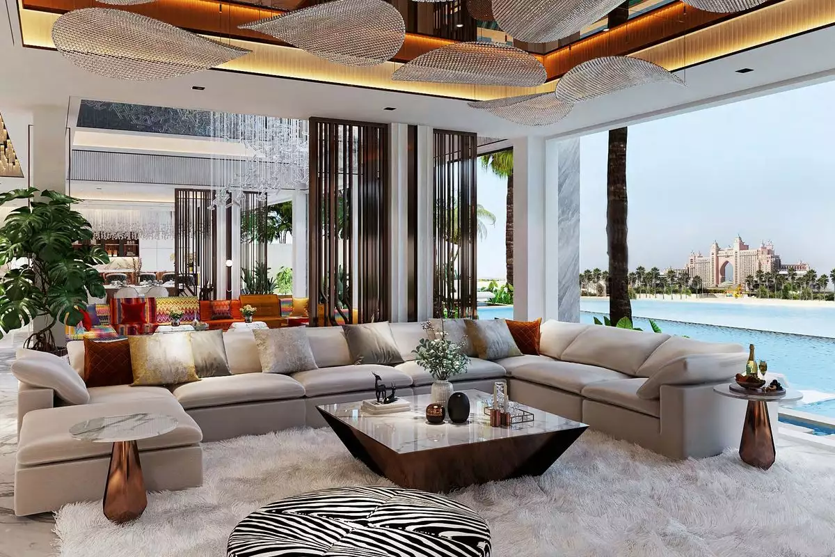 Вилла 1189м² в ОАЭ, Дубай. Стоимостью 34960170€ аренда фото-2