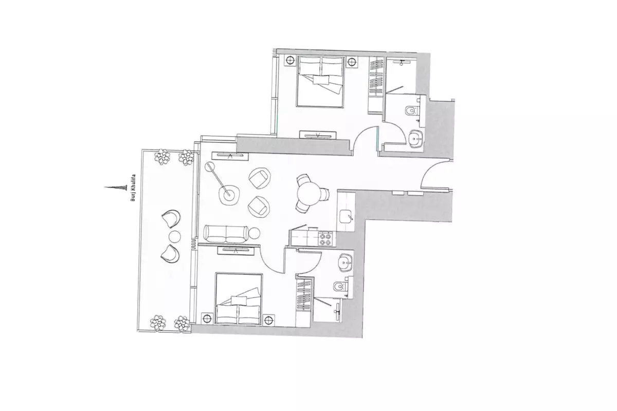 Квартира 82м² в ОАЭ, Дубай. Стоимостью 511917€ аренда фото-9