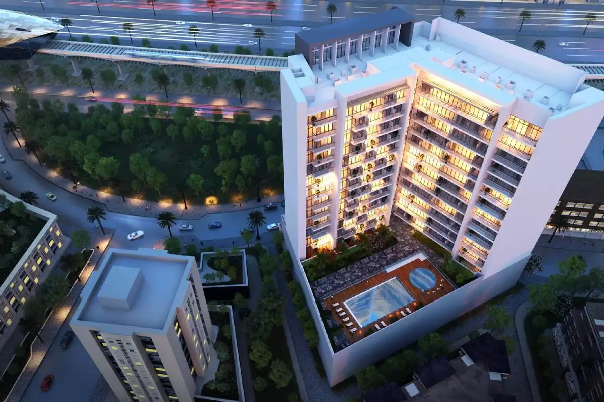 Квартира 33м² в ОАЭ, Дубай. Стоимостью 123609€ аренда фото-1