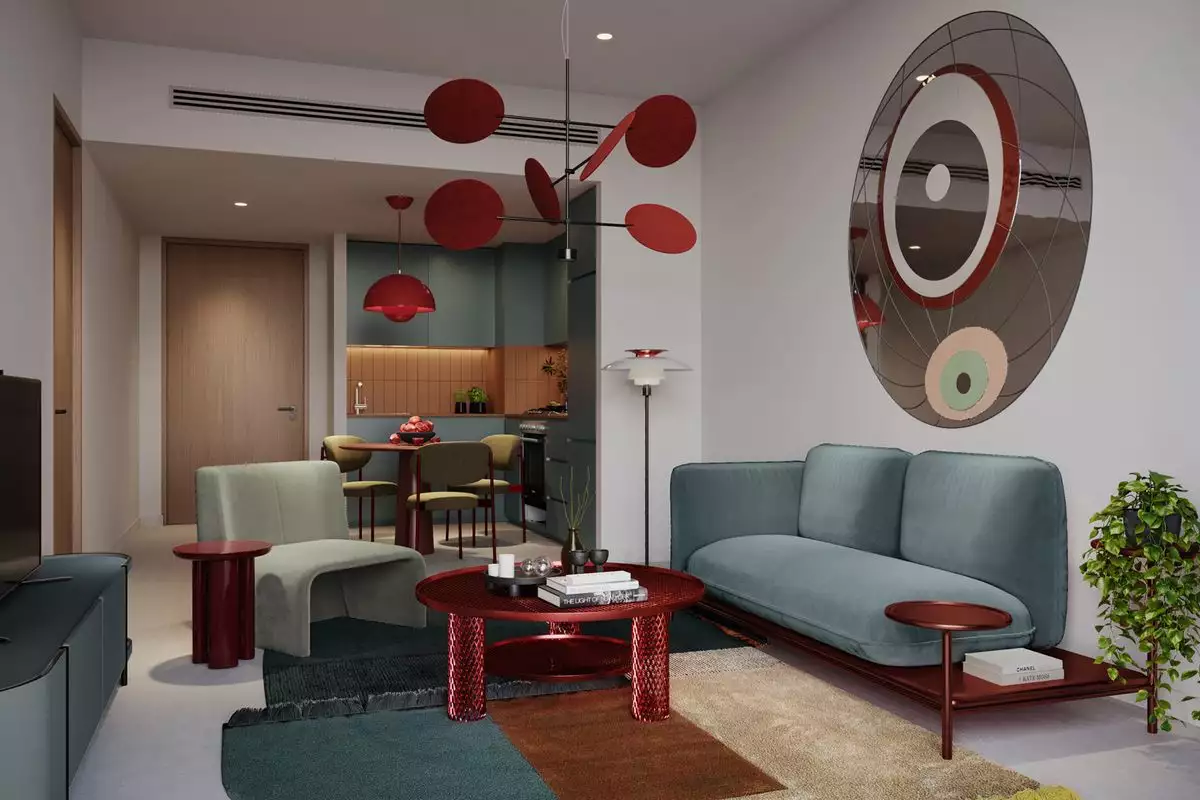 Квартира 65м² в ОАЭ, Дубай. Стоимостью 446991€ аренда фото-2