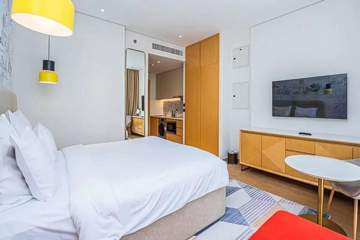 Квартира 34м² в ОАЭ, Дубай. Стоимостью 174575€ аренда фото-1