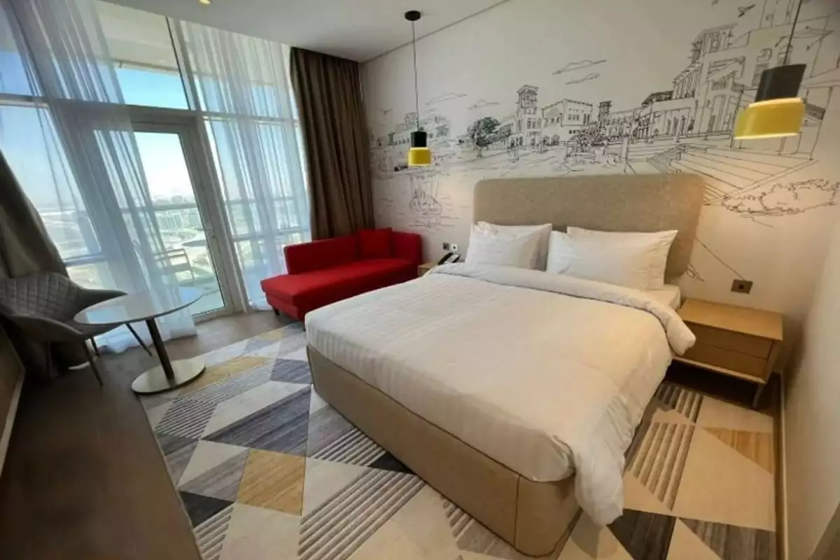 Квартира 34м² в ОАЭ, Дубай. Стоимостью 174575€ аренда фото-4