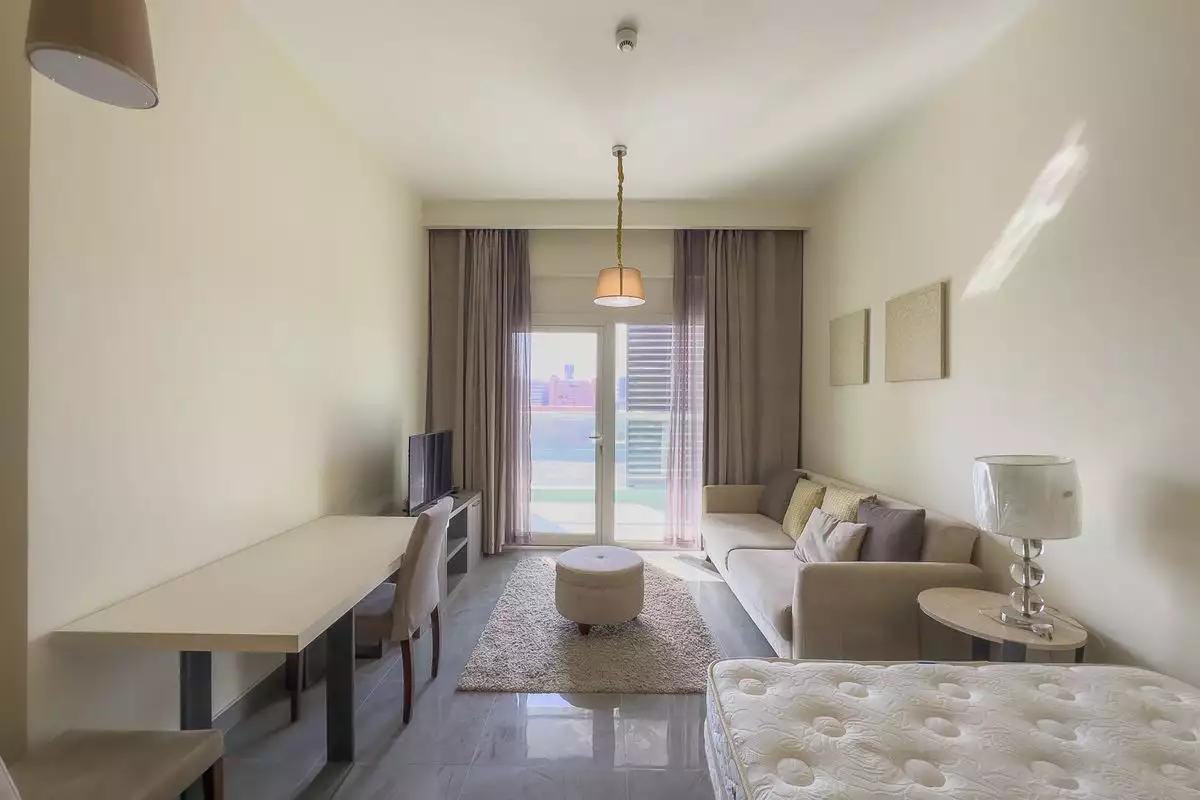 Квартира 35м² в ОАЭ, Абу-Даби. Стоимостью 129852€ аренда фото-1