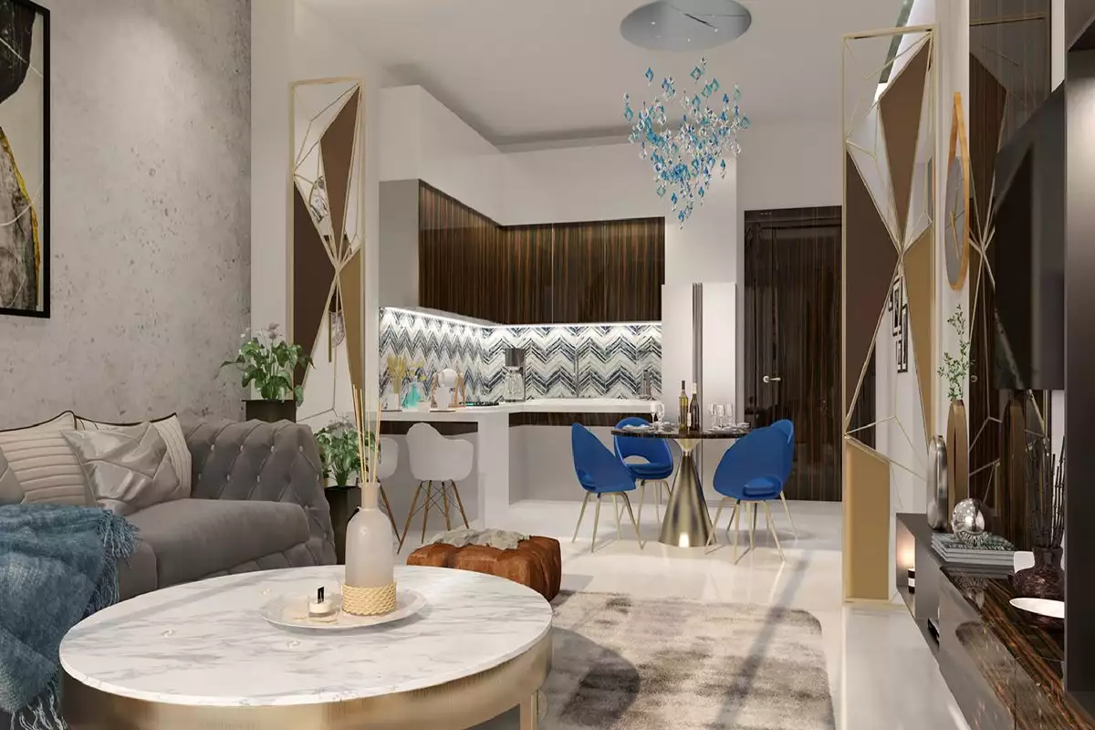 Квартира 38м² в ОАЭ, Дубай. Стоимостью 144835€ аренда фото-2