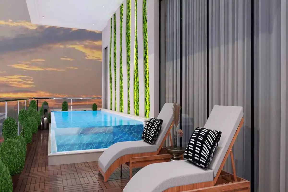 Квартира 38м² в ОАЭ, Дубай. Стоимостью 144835€ аренда фото-3