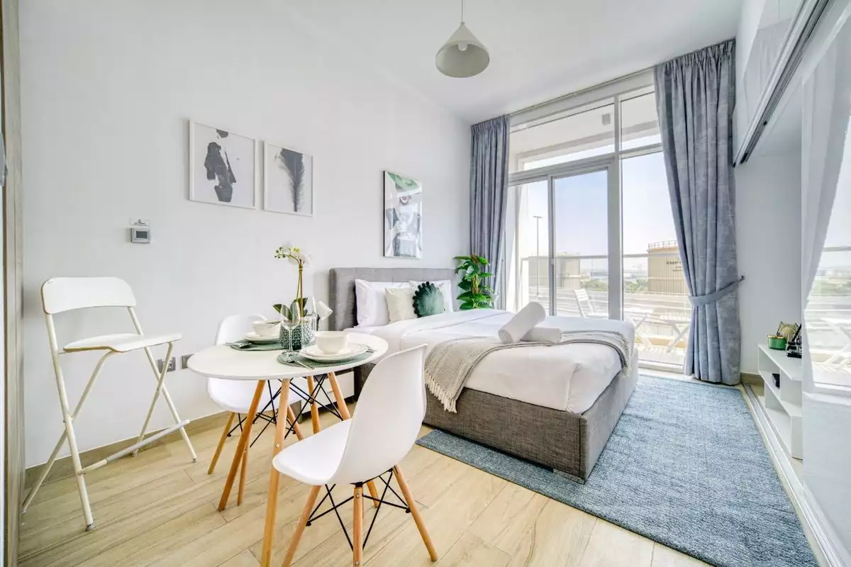 Квартира 33м² в ОАЭ, Дубай. Стоимостью 224744€ аренда фото-1