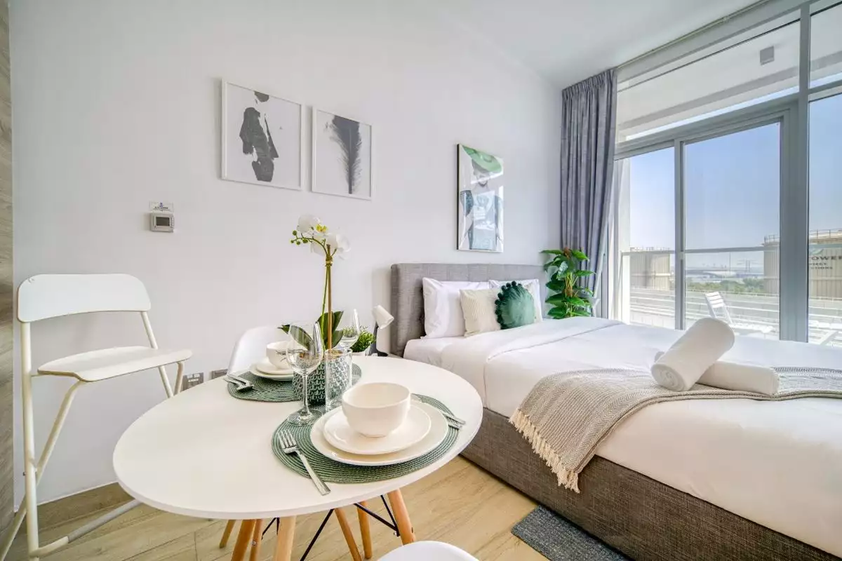 Квартира 33м² в ОАЭ, Дубай. Стоимостью 224744€ аренда фото-2