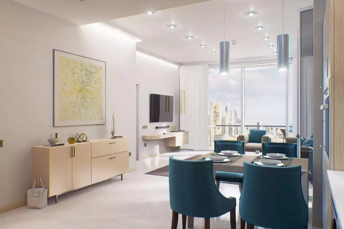 Квартира 39м² в ОАЭ, Дубай. Стоимостью 152326€ аренда фото-4