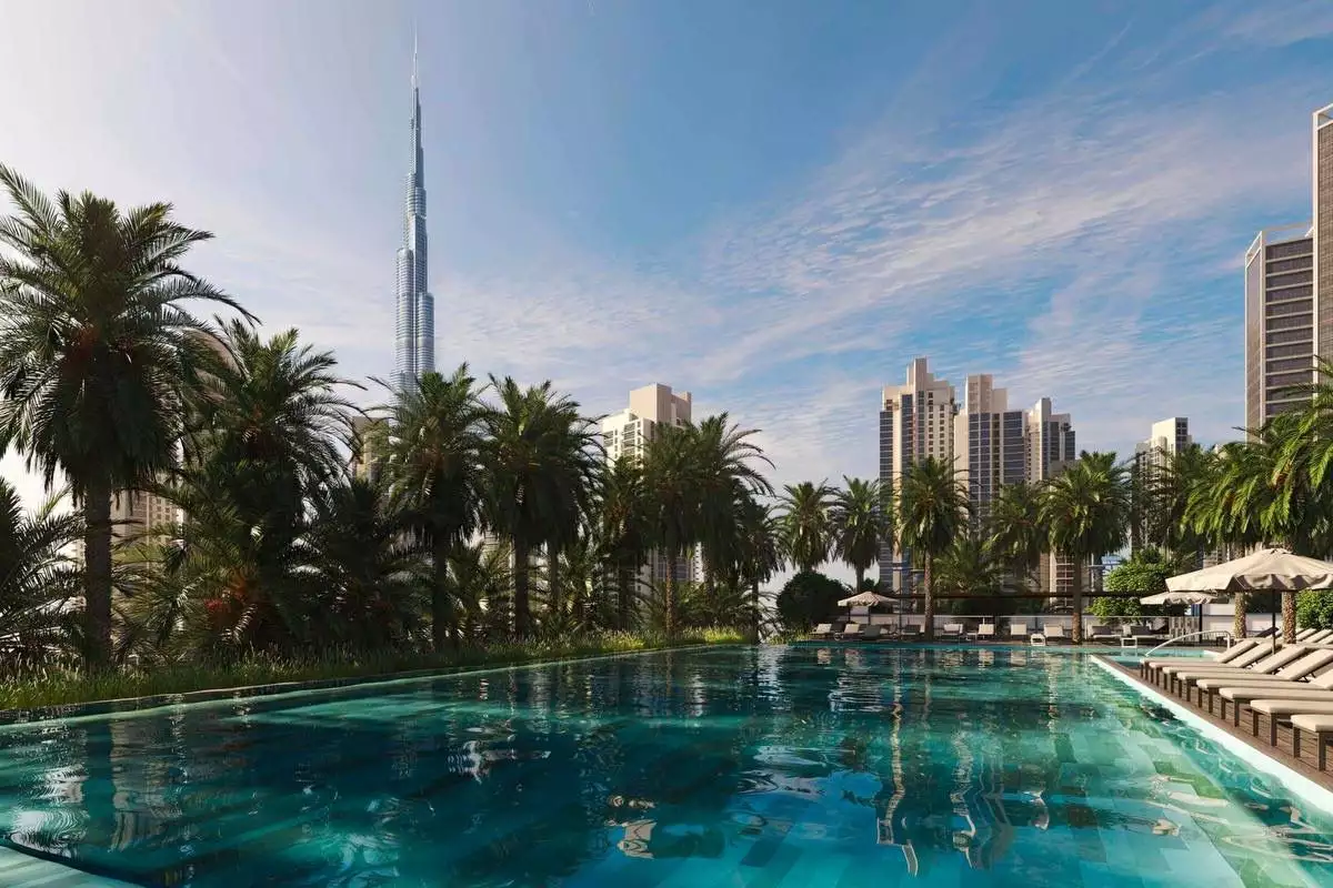 Квартира 53м² в ОАЭ, Дубай. Стоимостью 414493€ аренда фото-3