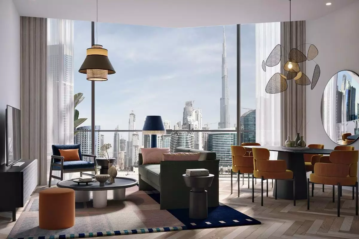 Квартира 65м² в ОАЭ, Дубай. Стоимостью 414493€ аренда фото-2