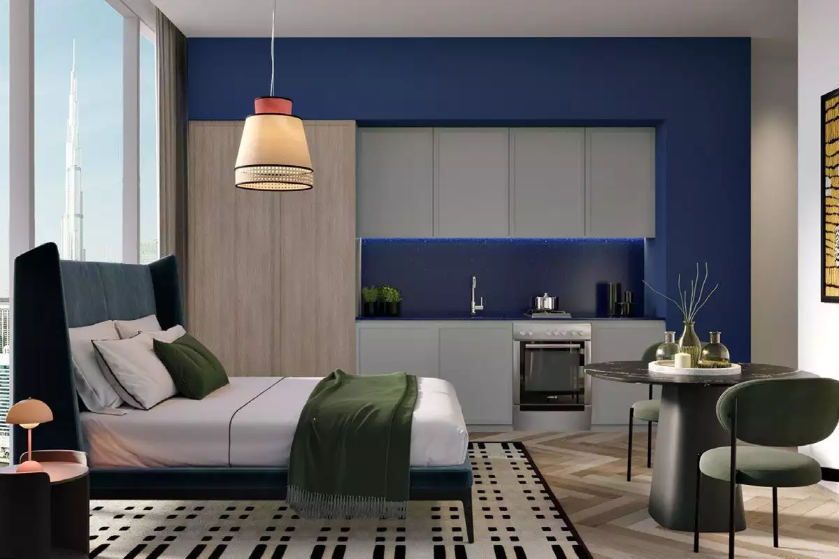 Квартира 65м² в ОАЭ, Дубай. Стоимостью 414493€ аренда фото-5