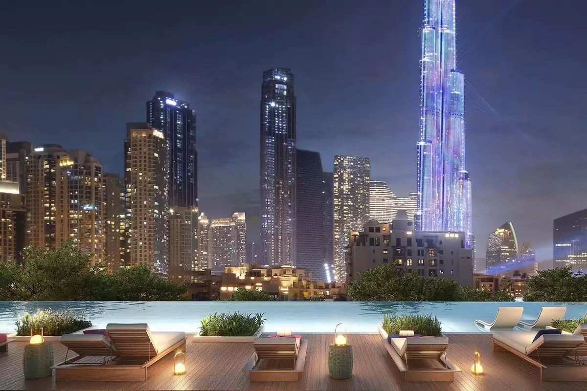 Квартира 70м² в ОАЭ, Дубай. Стоимостью 641826€ аренда фото-2