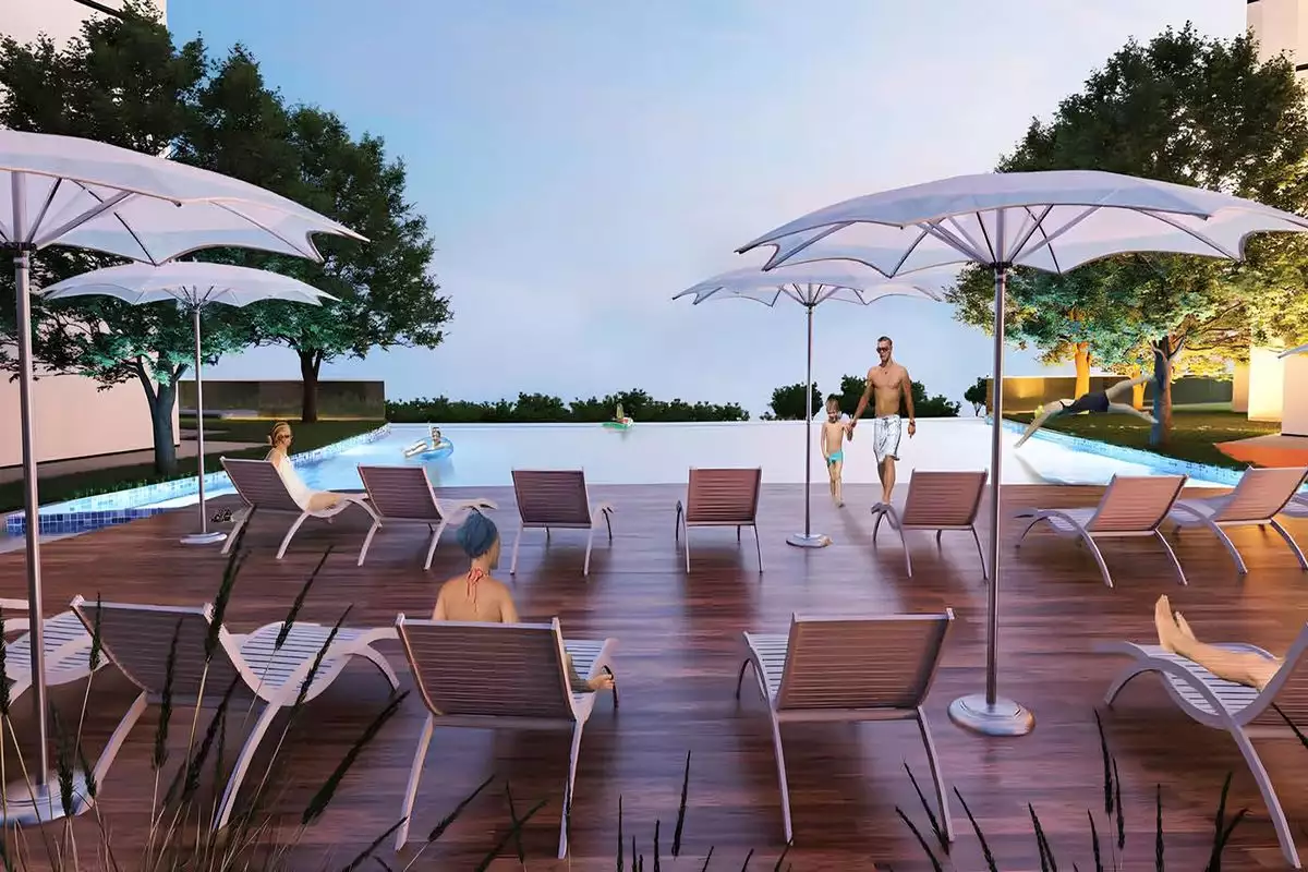 Квартира 37м² в ОАЭ, Дубай. Стоимостью 178547€ аренда фото-3