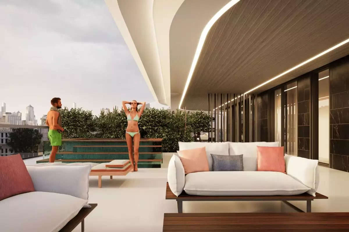 Квартира 46м² в ОАЭ, Дубай. Стоимостью 172304€ аренда фото-6
