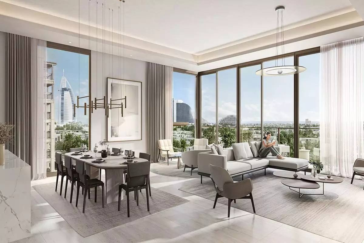 Квартира 74м² в ОАЭ, Дубай. Стоимостью 599317€ аренда фото-2