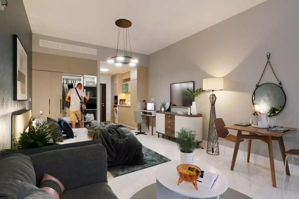 Квартира 32м² в ОАЭ, Абу-Даби. Стоимостью 121910€ аренда фото-2