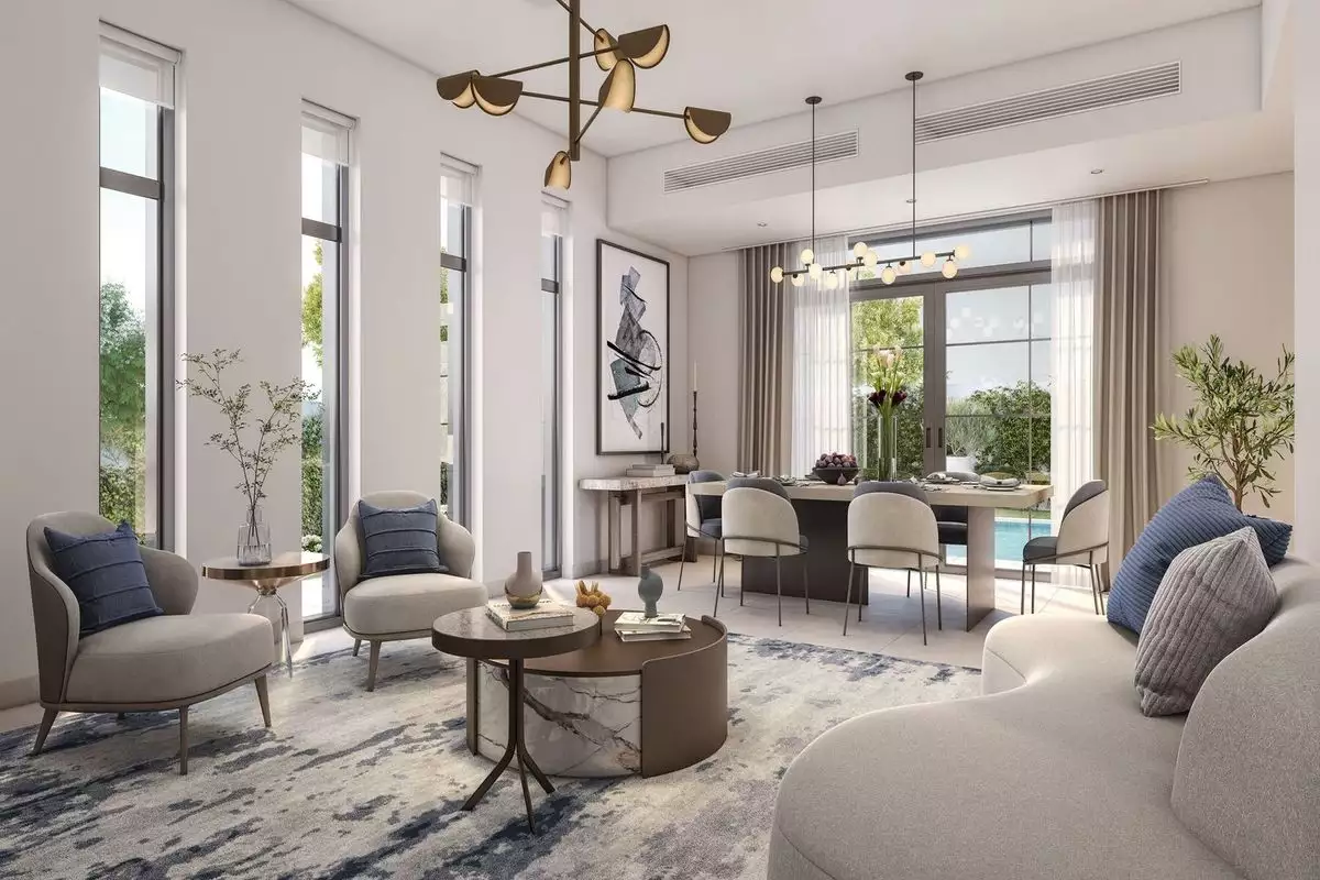 Вилла 296м² в ОАЭ, Абу-Даби. Стоимостью 1077681€ аренда фото-1
