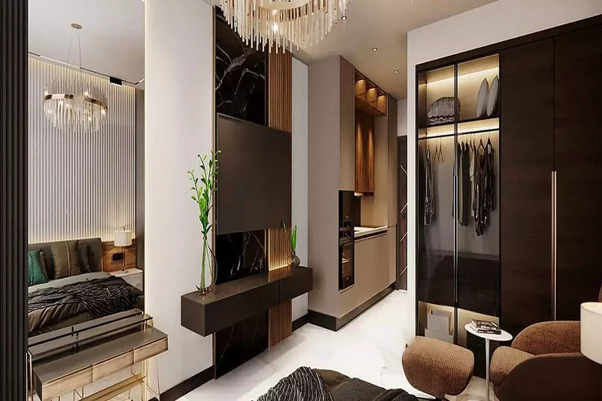 Квартира 39м² в ОАЭ, Дубай. Стоимостью 243575€ аренда фото-4