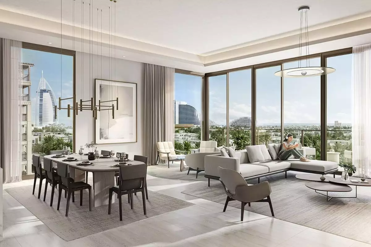 Квартира 216м² в ОАЭ, Дубай. Стоимостью 1596204€ аренда фото-4