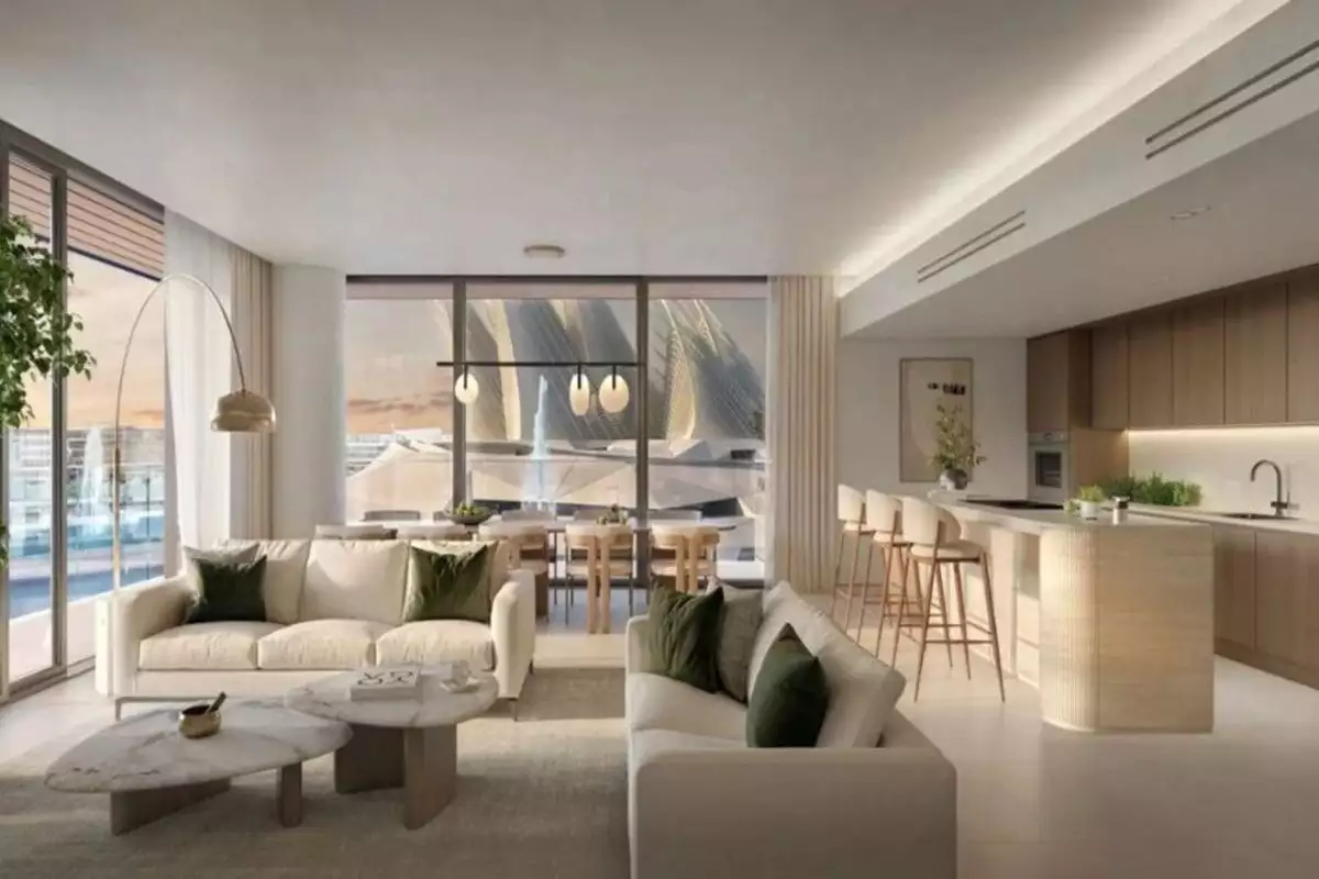 Квартира 72м² в ОАЭ, Абу-Даби. Стоимостью 487639€ аренда фото-1