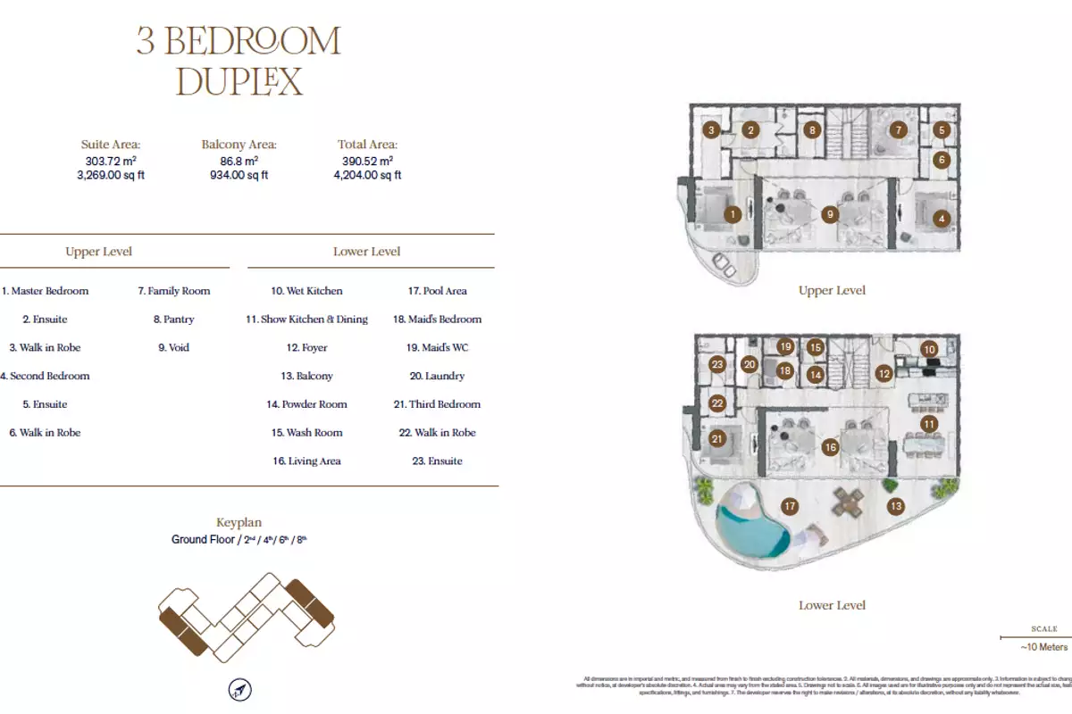 Квартира 155м² в ОАЭ, Дубай. Стоимостью 2657631€ аренда фото-11