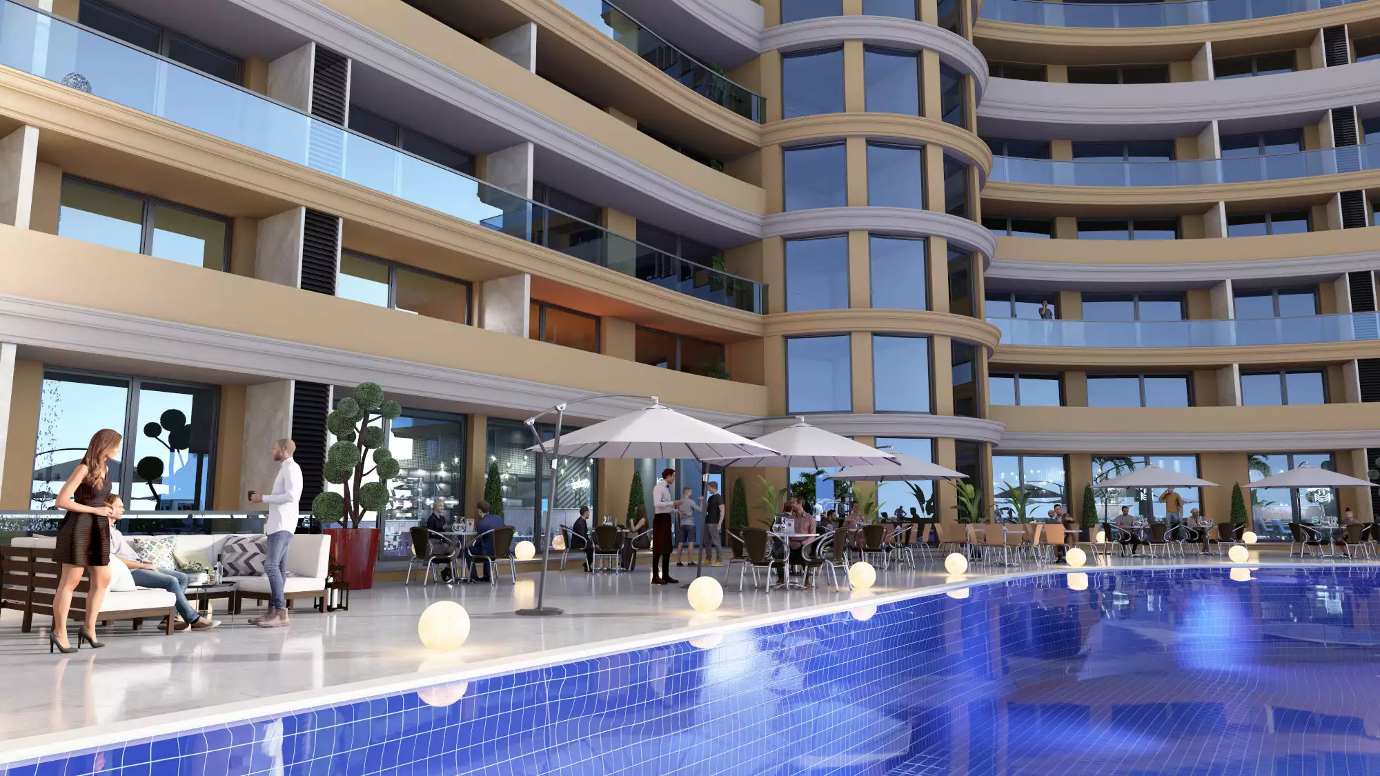 Квартира 74м² в Кипре, Искеле. Стоимостью 129000£ аренда фото-12