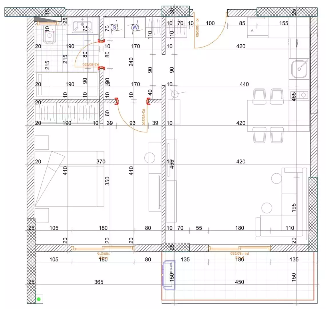 Квартира 36м² в Черногории, Бар. Стоимостью 76125€ аренда фото-4
