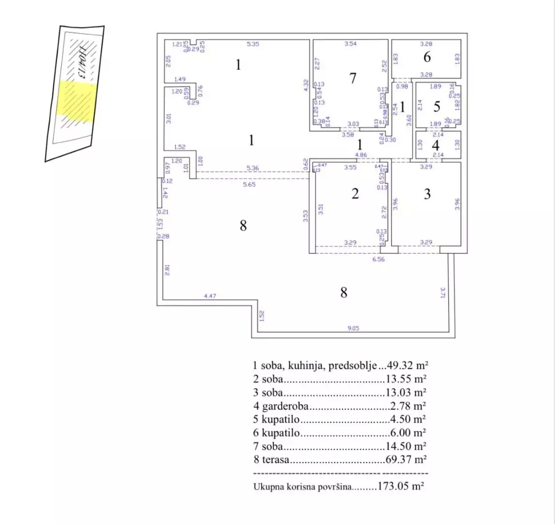 Квартира 173м² в Черногории, Херцег-Нови. Стоимостью 420000€ аренда фото-20