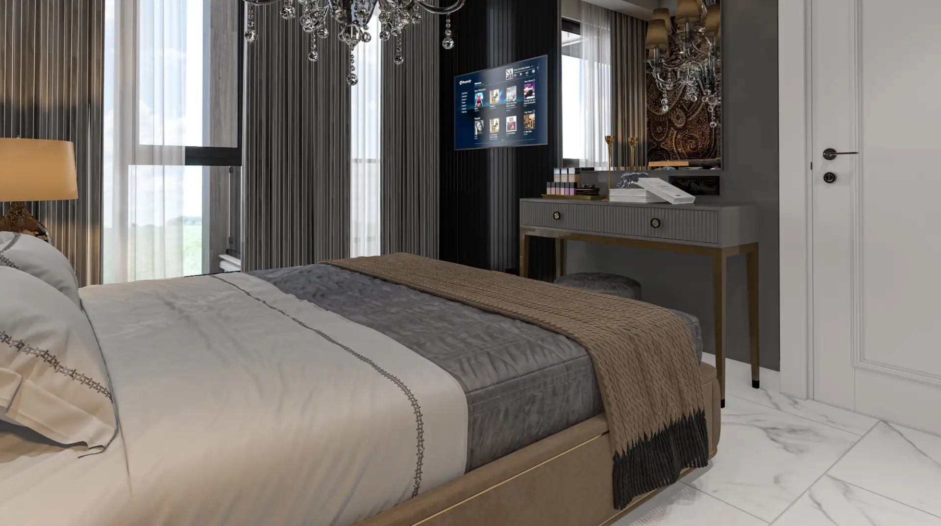 Квартира 56м² в Турции, Каргыджак. Стоимостью 125000€ аренда фото-2