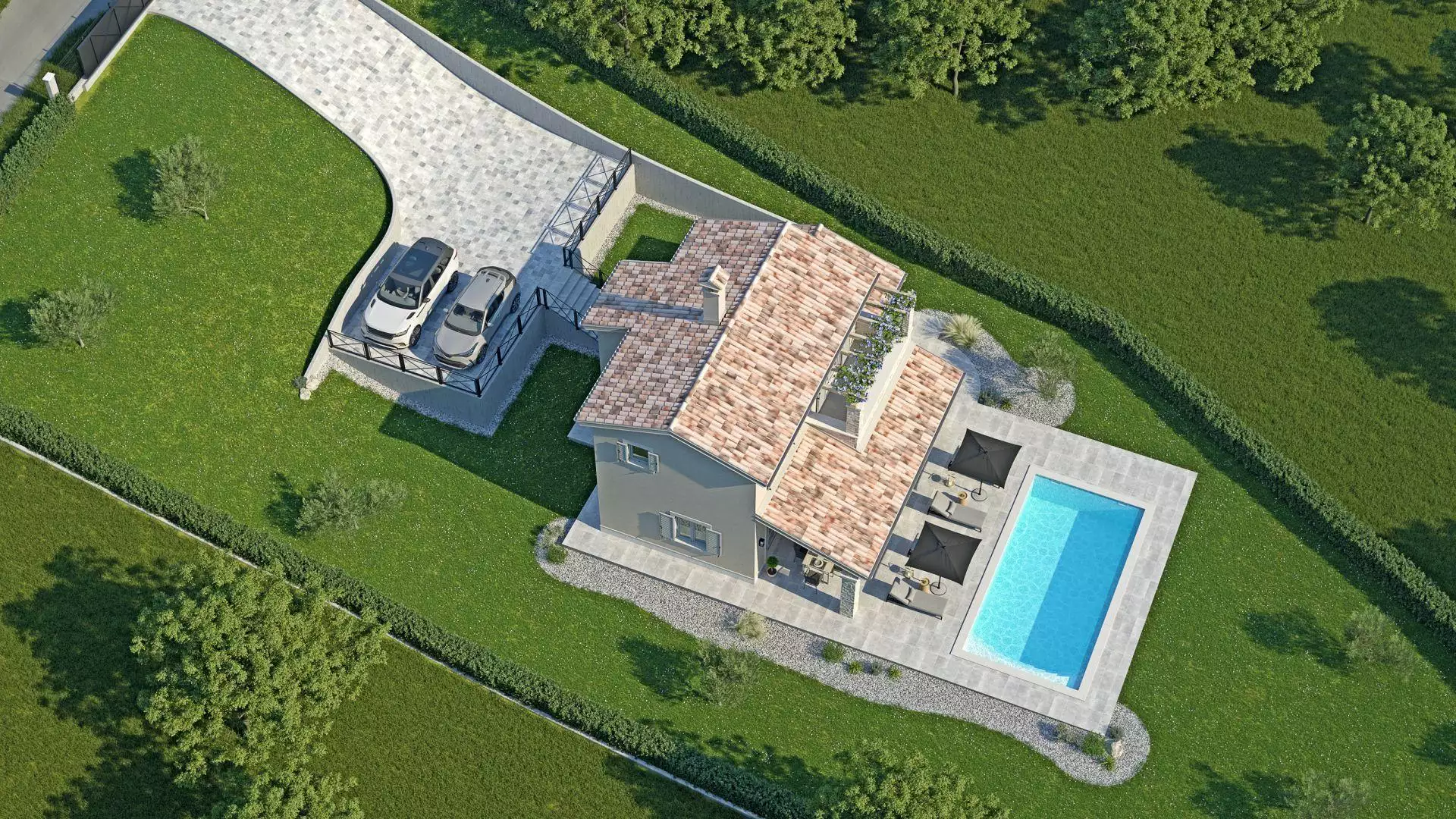 Вилла 185м² в Хорватии, Лабин. Стоимостью 550000€ аренда фото-5