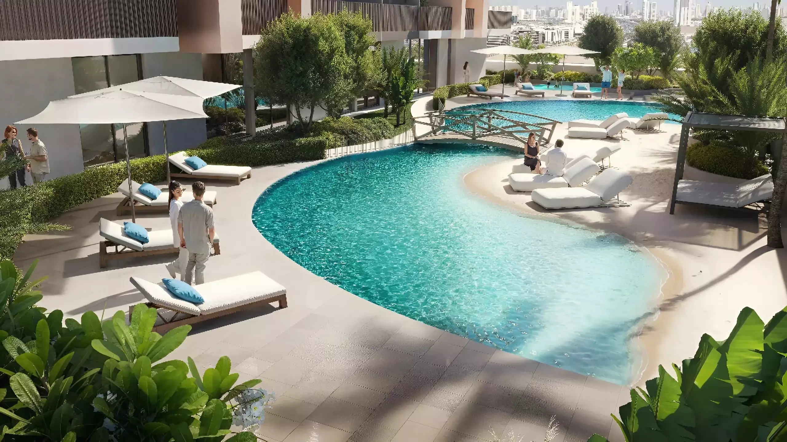 Квартира 74м² в ОАЭ, Дубай. Стоимостью 303839$ аренда фото-1