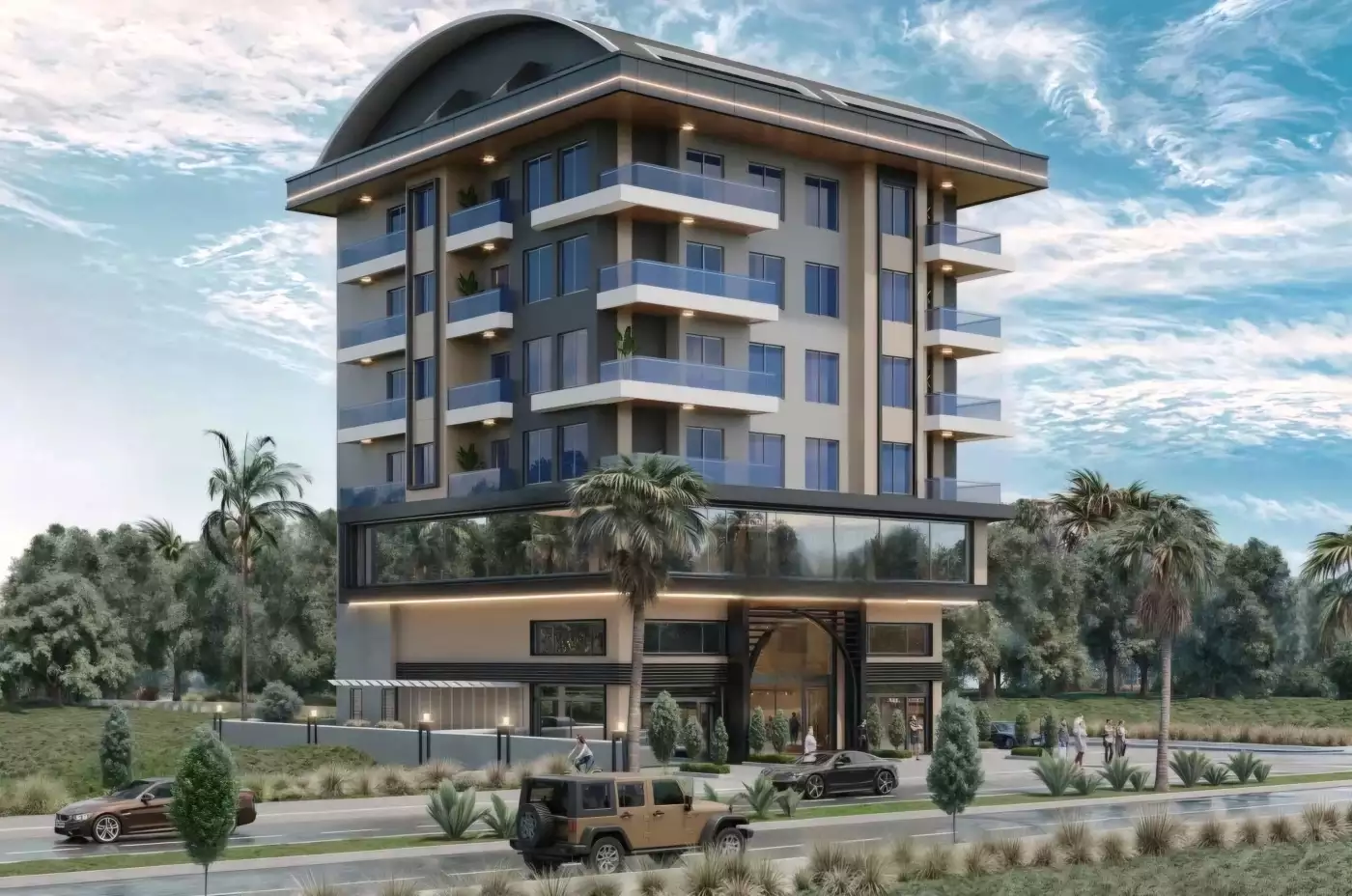 Квартира 82м² в Турции, Махмутлар. Стоимостью 170000€ аренда фото-1