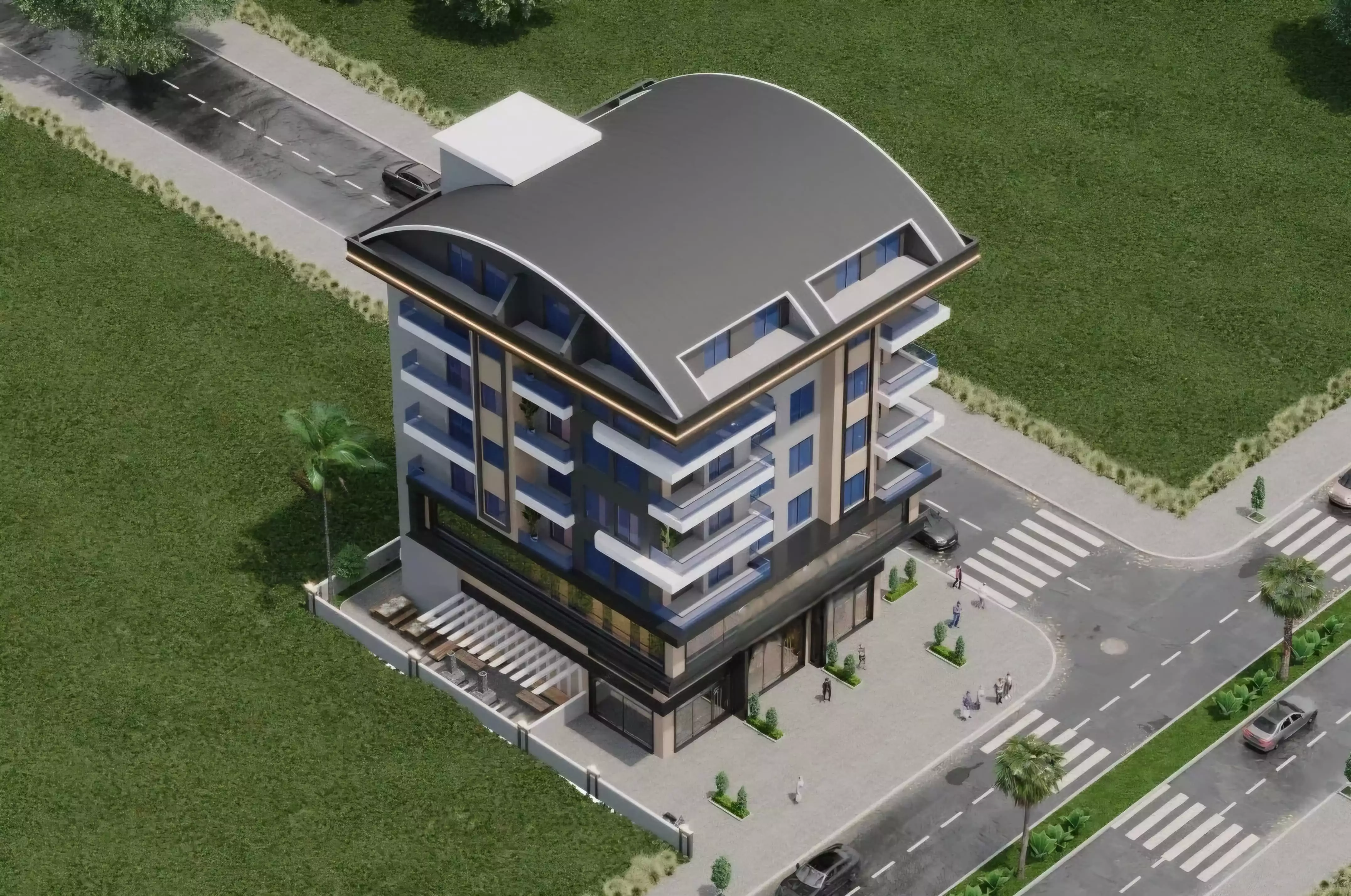 Квартира 82м² в Турции, Махмутлар. Стоимостью 170000€ аренда фото-3