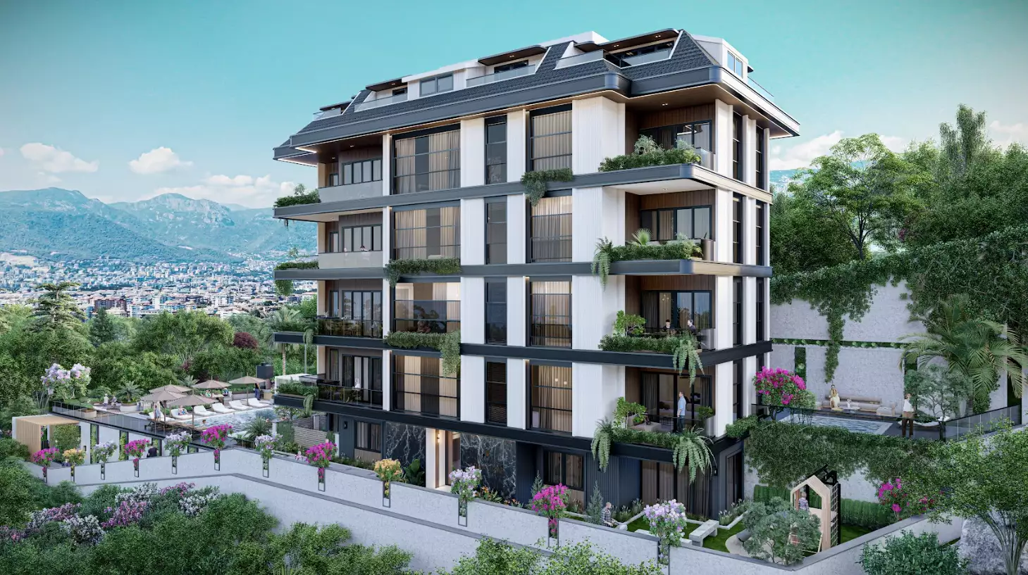 Квартира 50м² в Турции, Кестель. Стоимостью 140000€ аренда фото-4