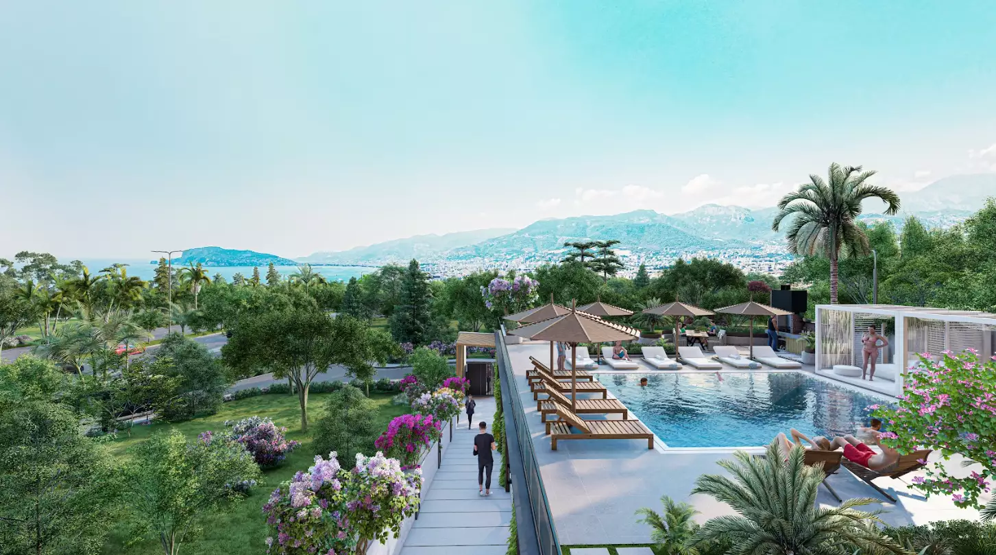 Квартира 50м² в Турции, Кестель. Стоимостью 140000€ аренда фото-11
