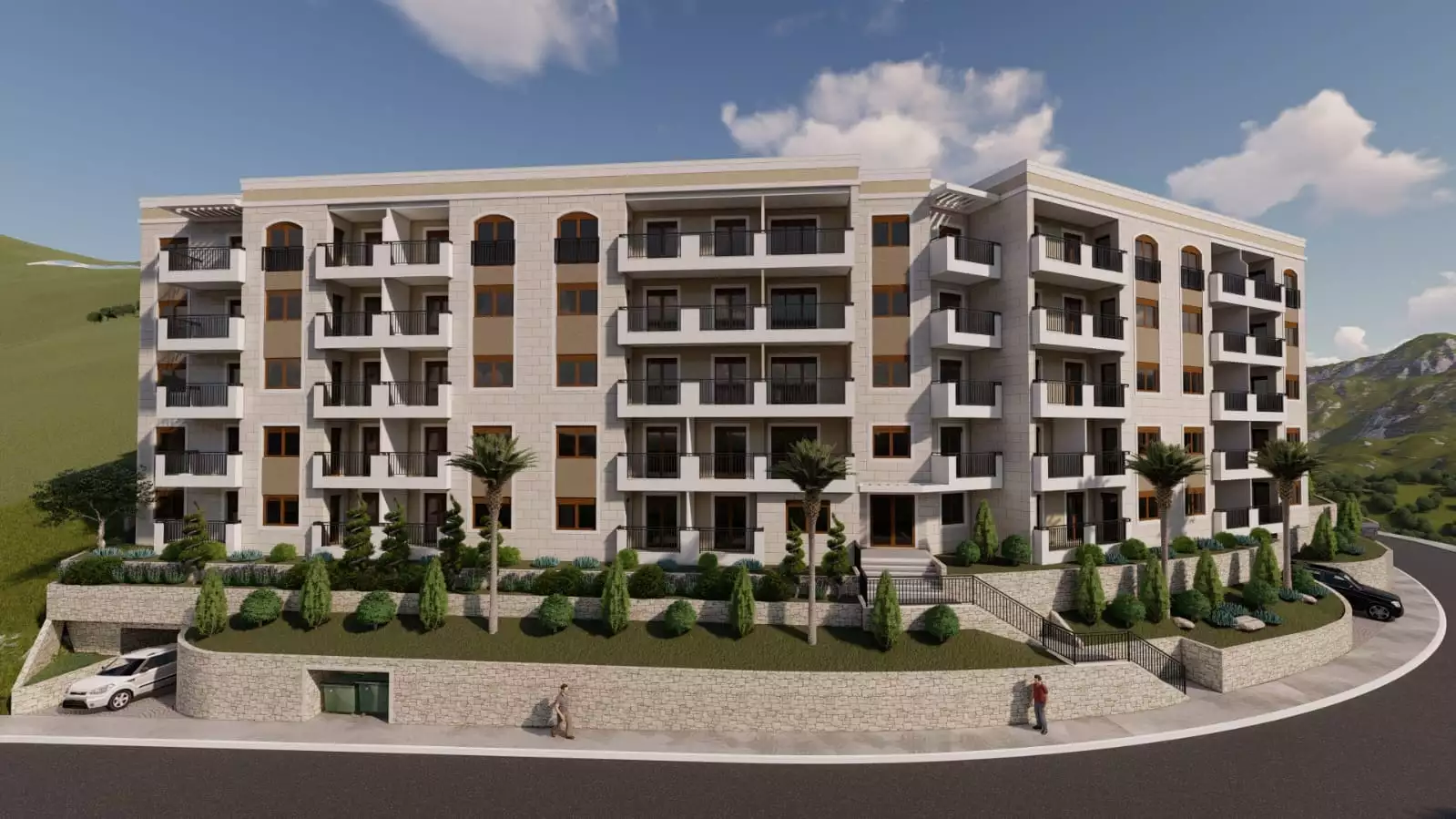 Квартира 45м² в Черногории, Будва. Стоимостью 148500€ аренда фото-18